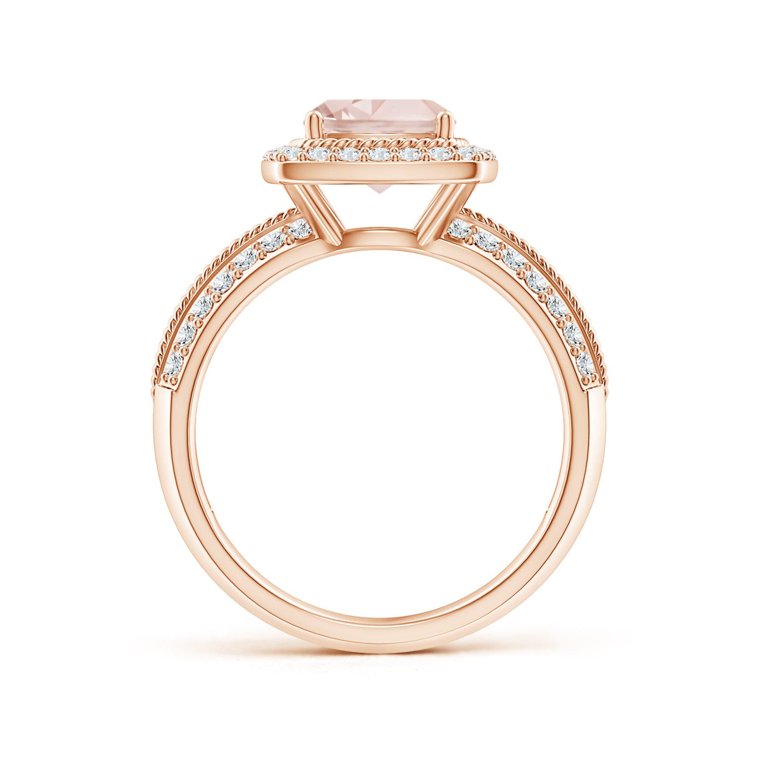 AA - Morganite / 1.72 CT / 14 KT Rose Gold