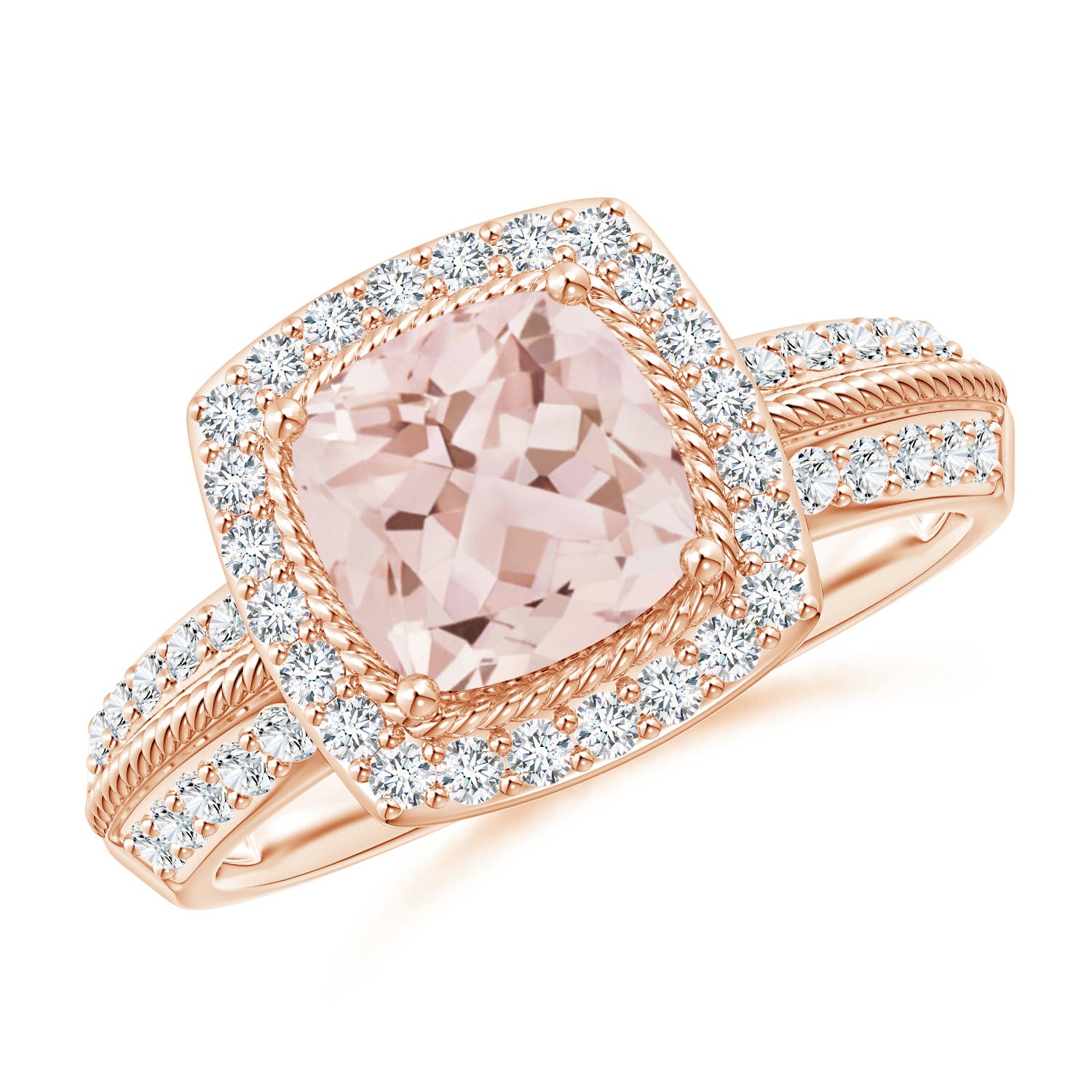 AAA - Morganite / 1.72 CT / 14 KT Rose Gold