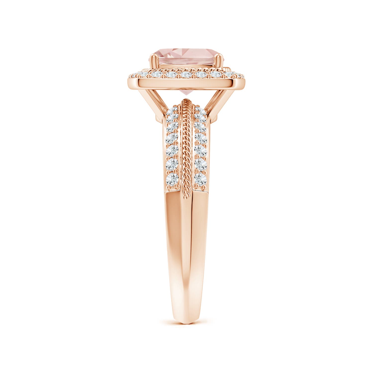 AAA - Morganite / 1.72 CT / 14 KT Rose Gold