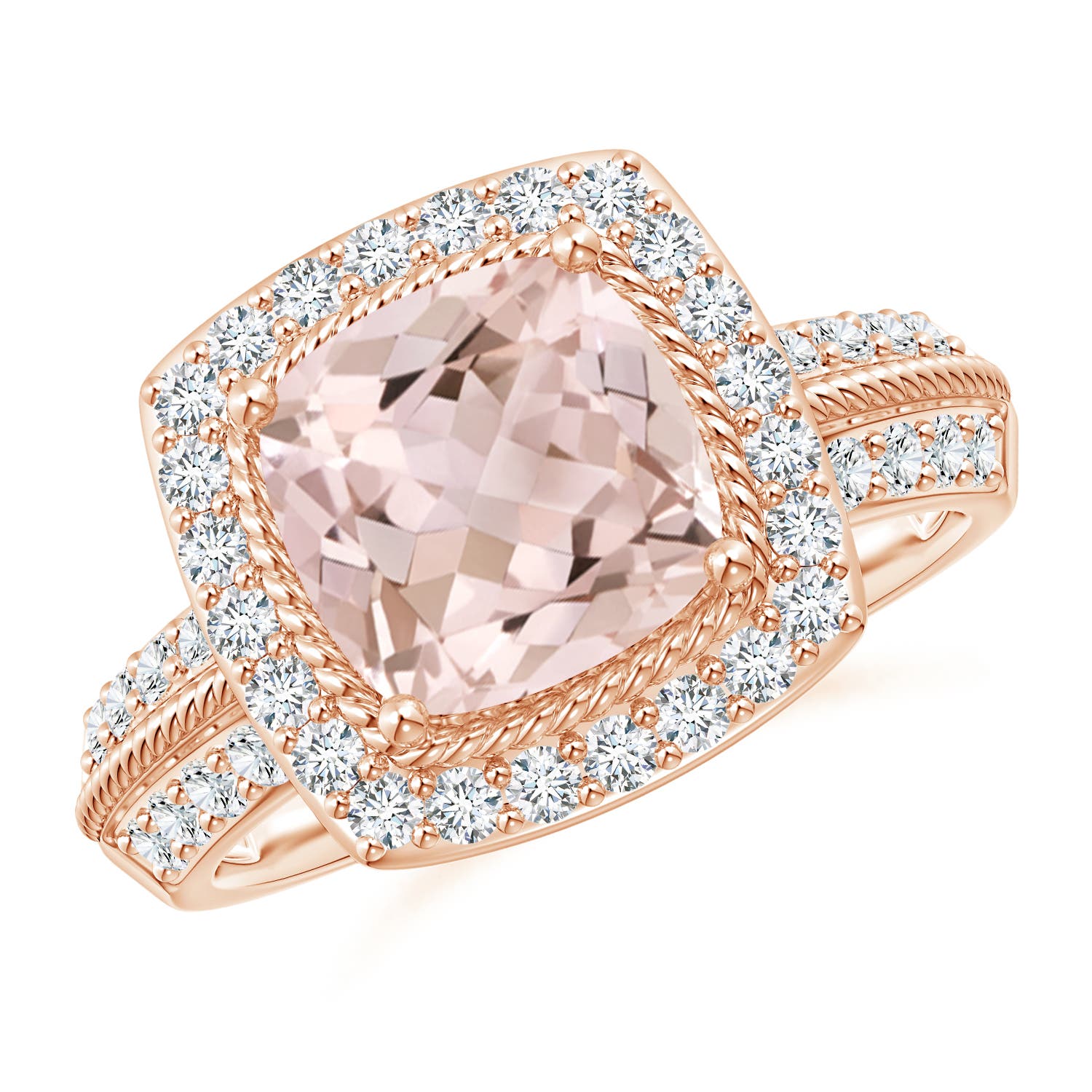 A - Morganite / 2.47 CT / 14 KT Rose Gold