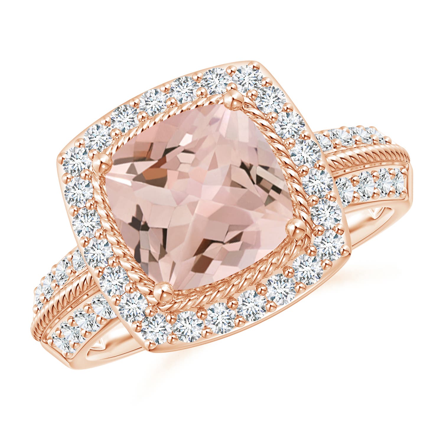 AA - Morganite / 2.47 CT / 14 KT Rose Gold