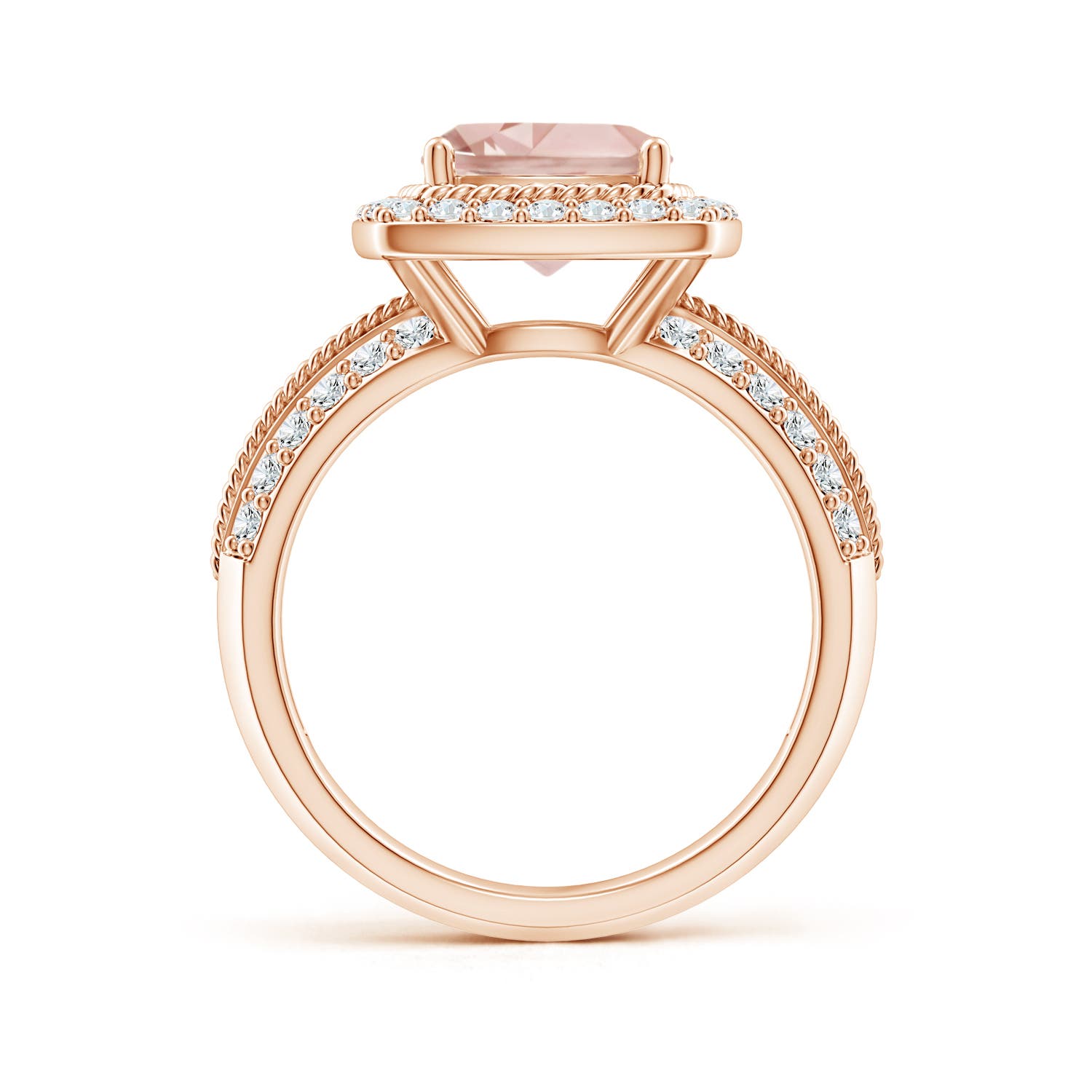 AA - Morganite / 2.47 CT / 14 KT Rose Gold