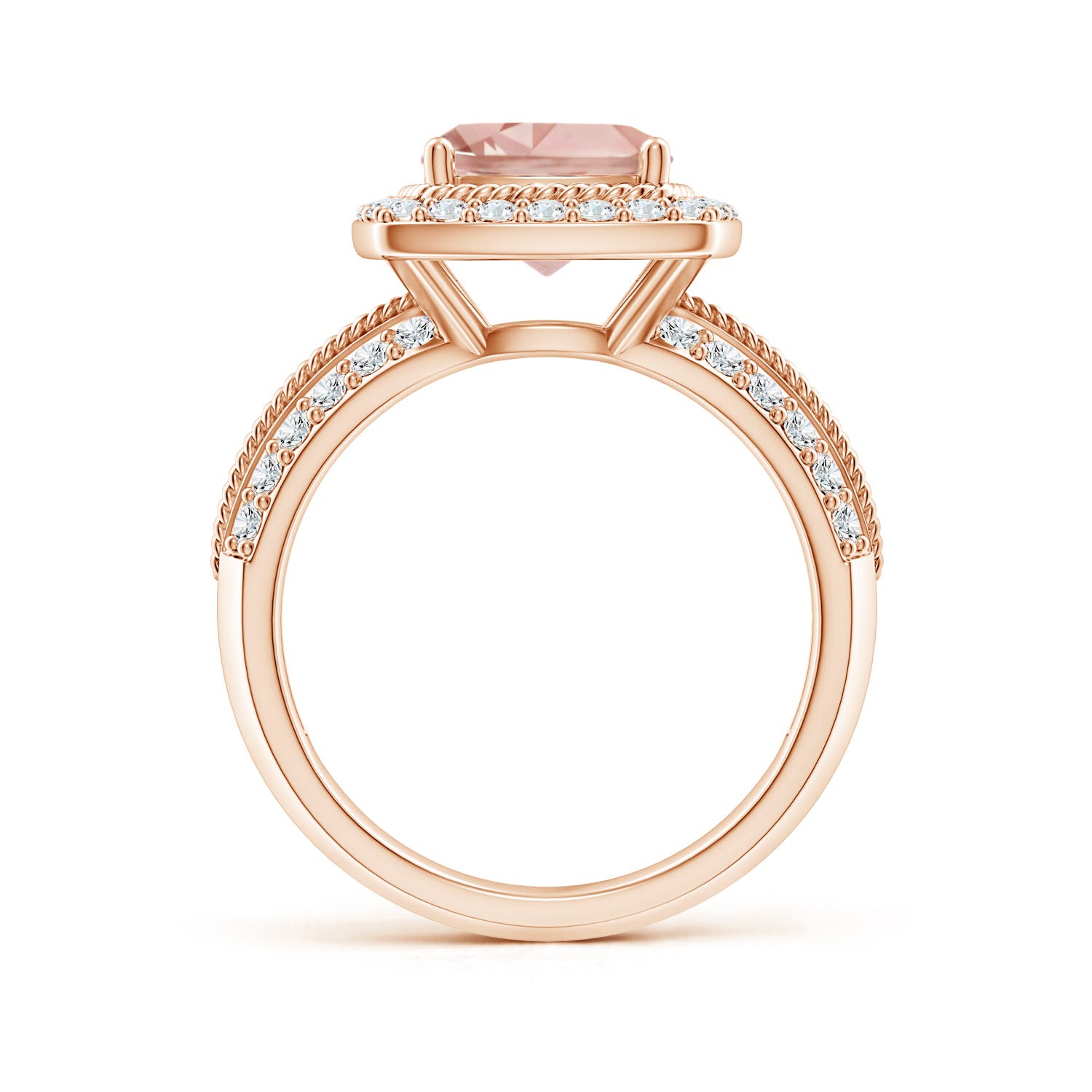 AAA - Morganite / 2.47 CT / 14 KT Rose Gold