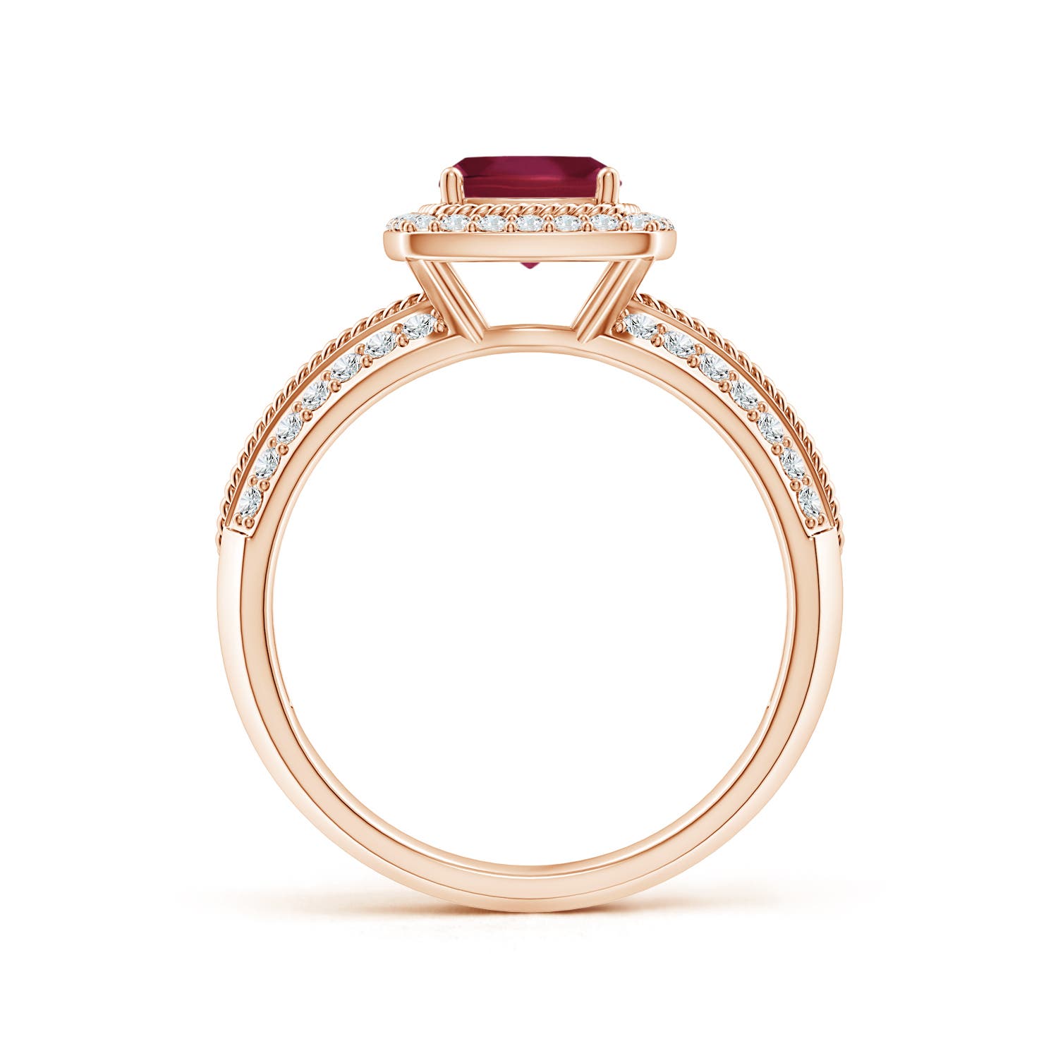 A - Ruby / 1.37 CT / 14 KT Rose Gold