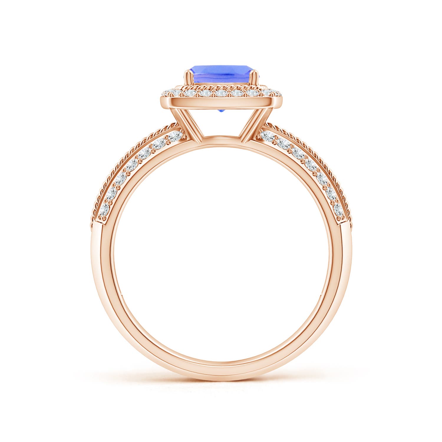 AA - Tanzanite / 1.47 CT / 14 KT Rose Gold