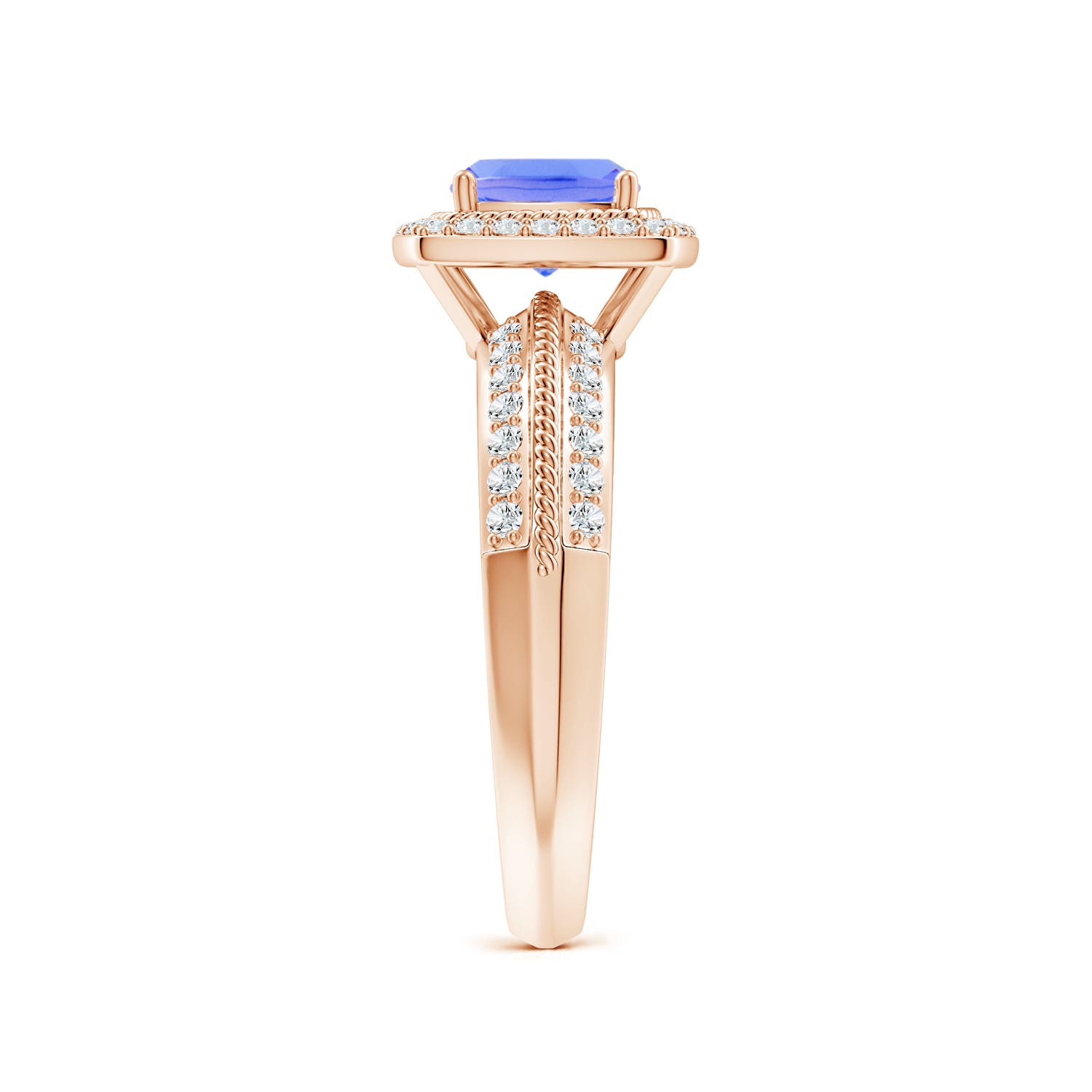 AA - Tanzanite / 1.47 CT / 14 KT Rose Gold