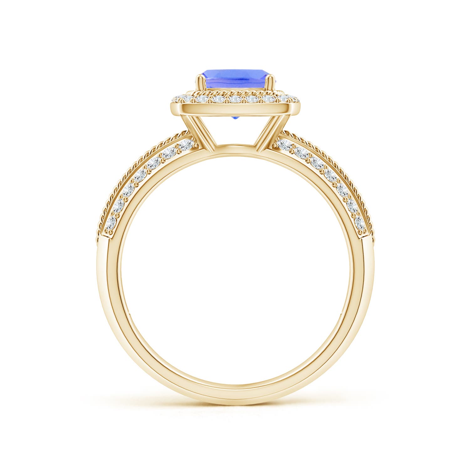 AA - Tanzanite / 1.47 CT / 14 KT Yellow Gold