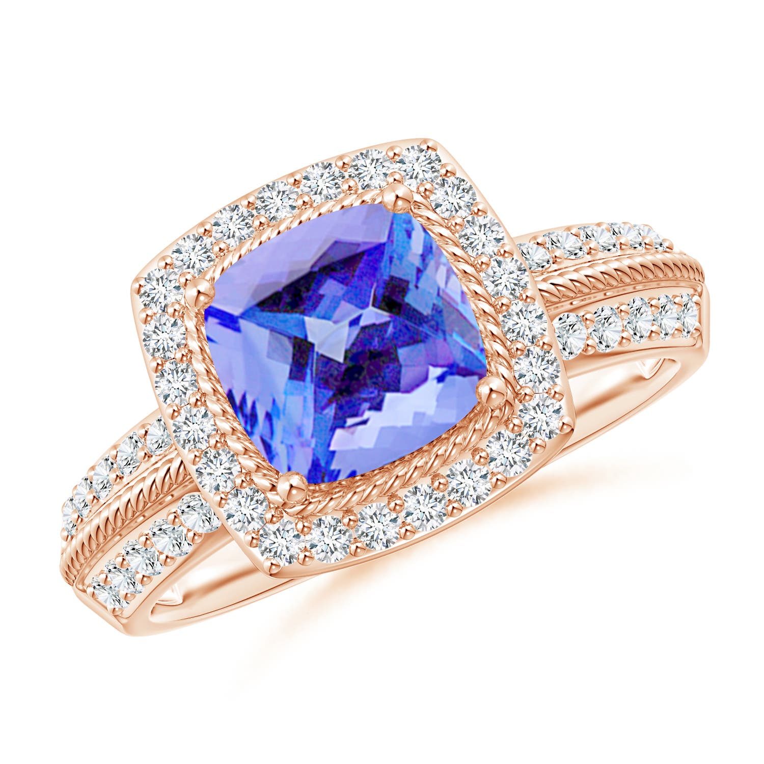 AA - Tanzanite / 2.02 CT / 14 KT Rose Gold