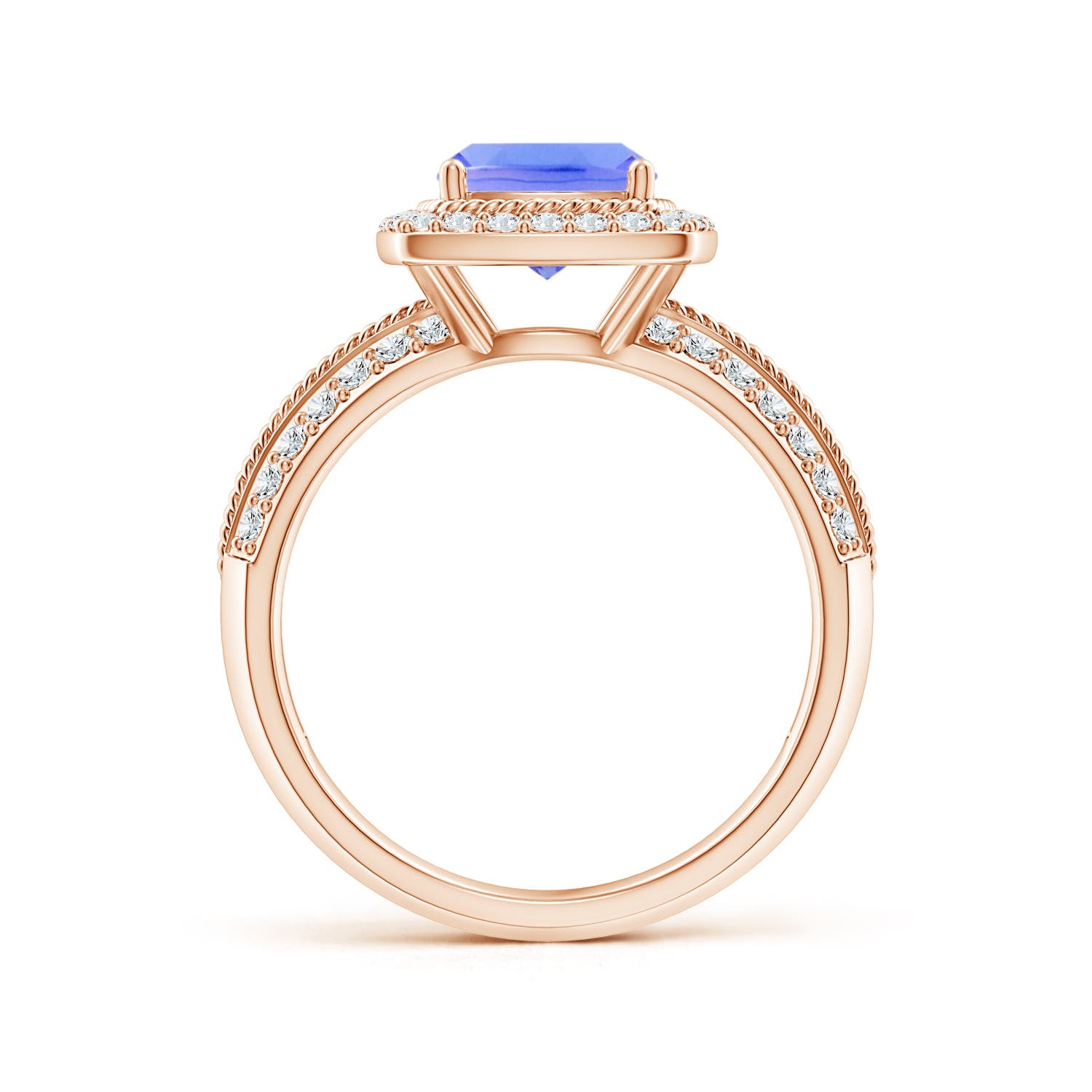 AA - Tanzanite / 2.02 CT / 14 KT Rose Gold