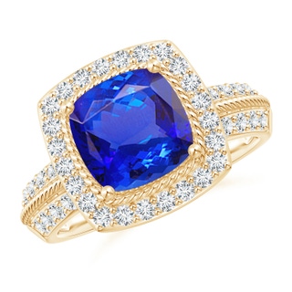 Cushion AAA Tanzanite