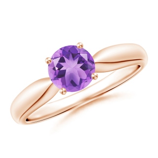 Round A Amethyst