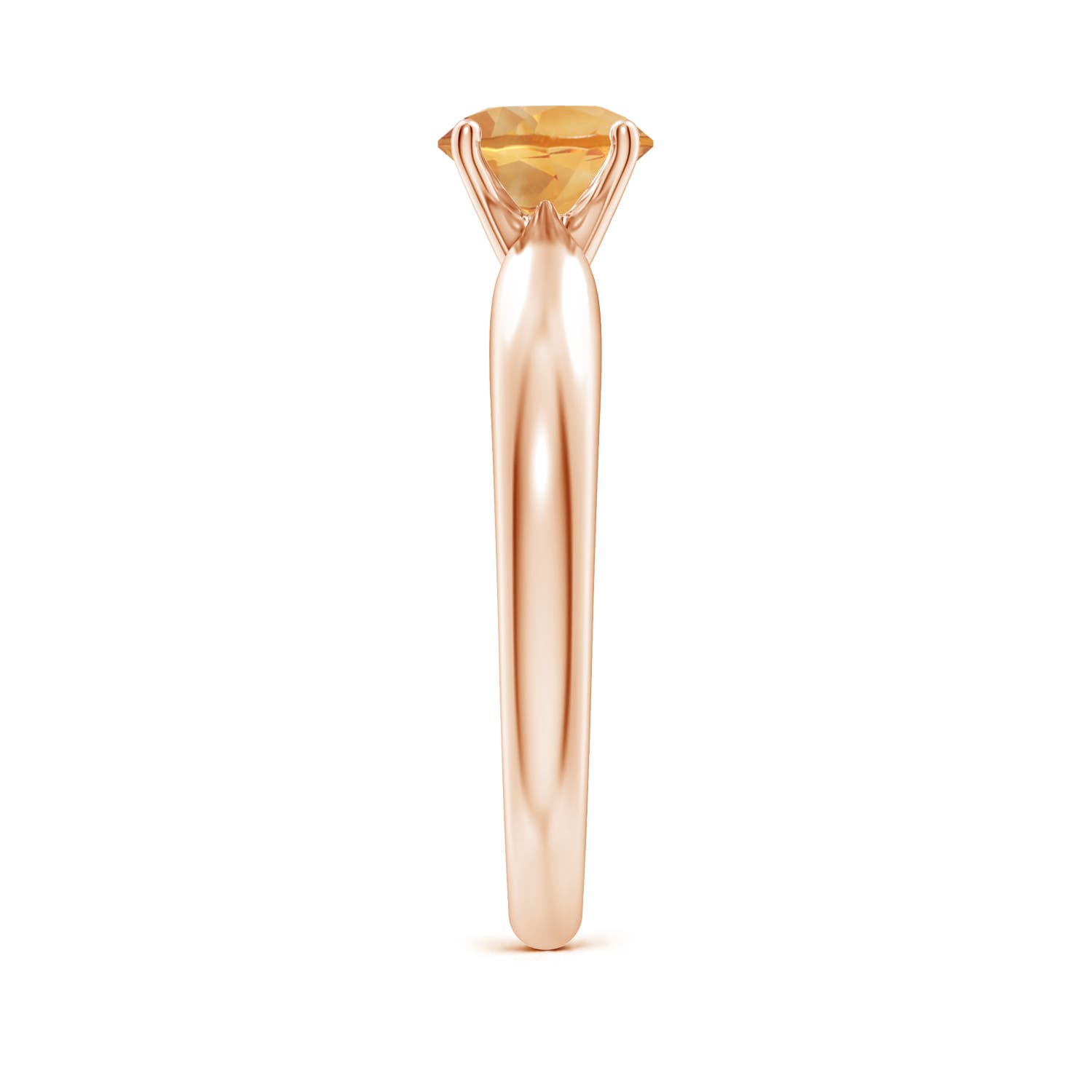 A - Citrine / 0.7 CT / 14 KT Rose Gold