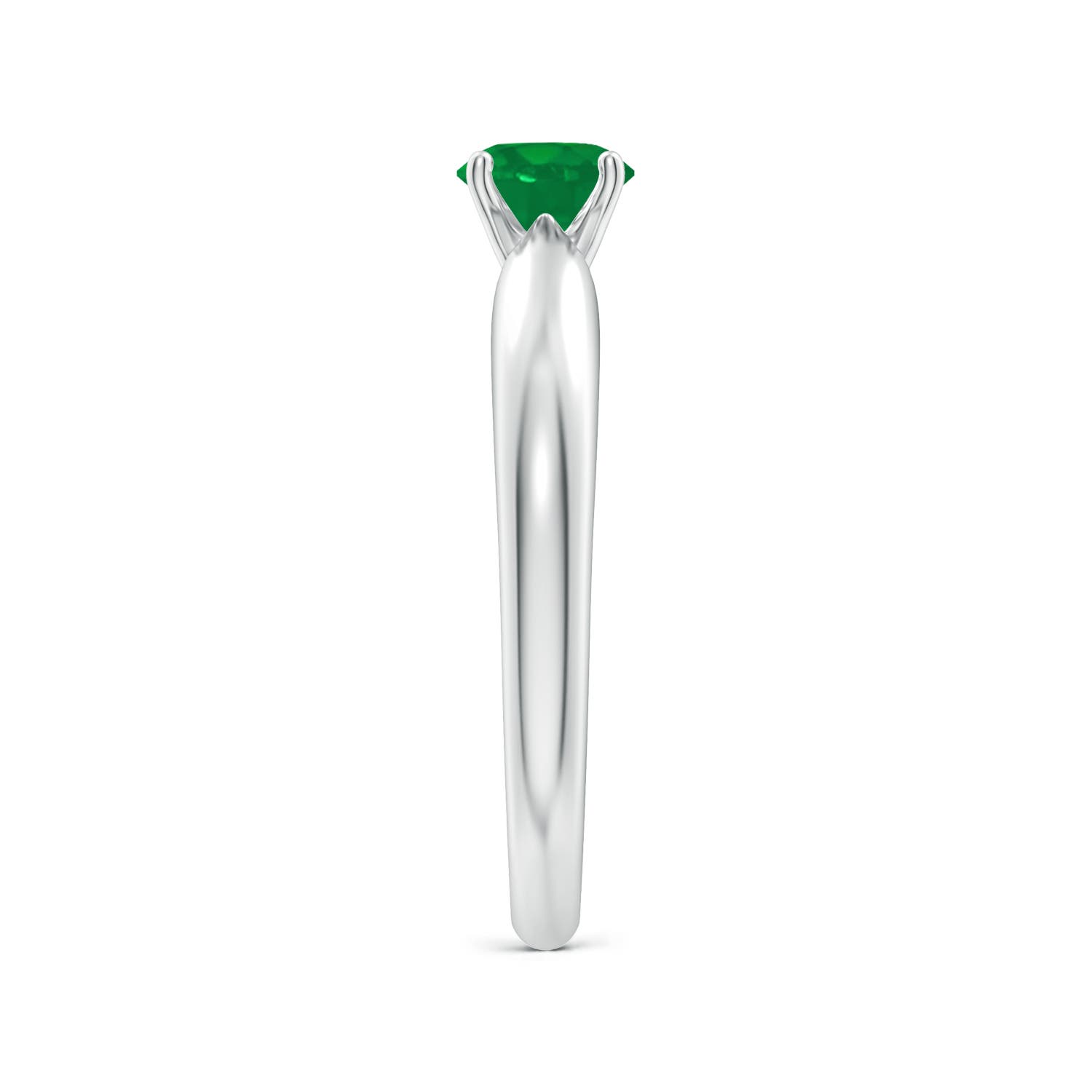 AA - Emerald / 0.45 CT / 14 KT White Gold