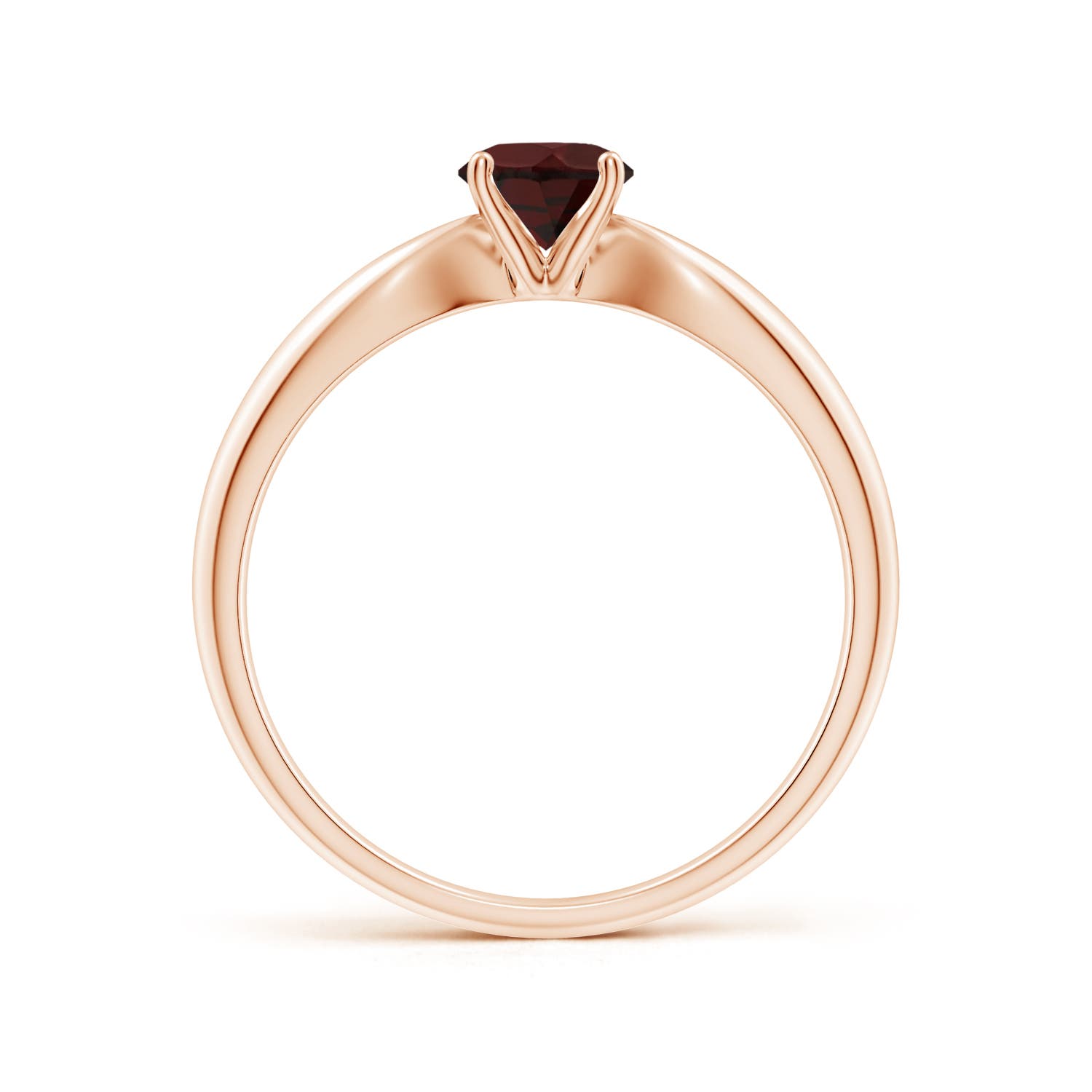 A - Garnet / 0.6 CT / 14 KT Rose Gold