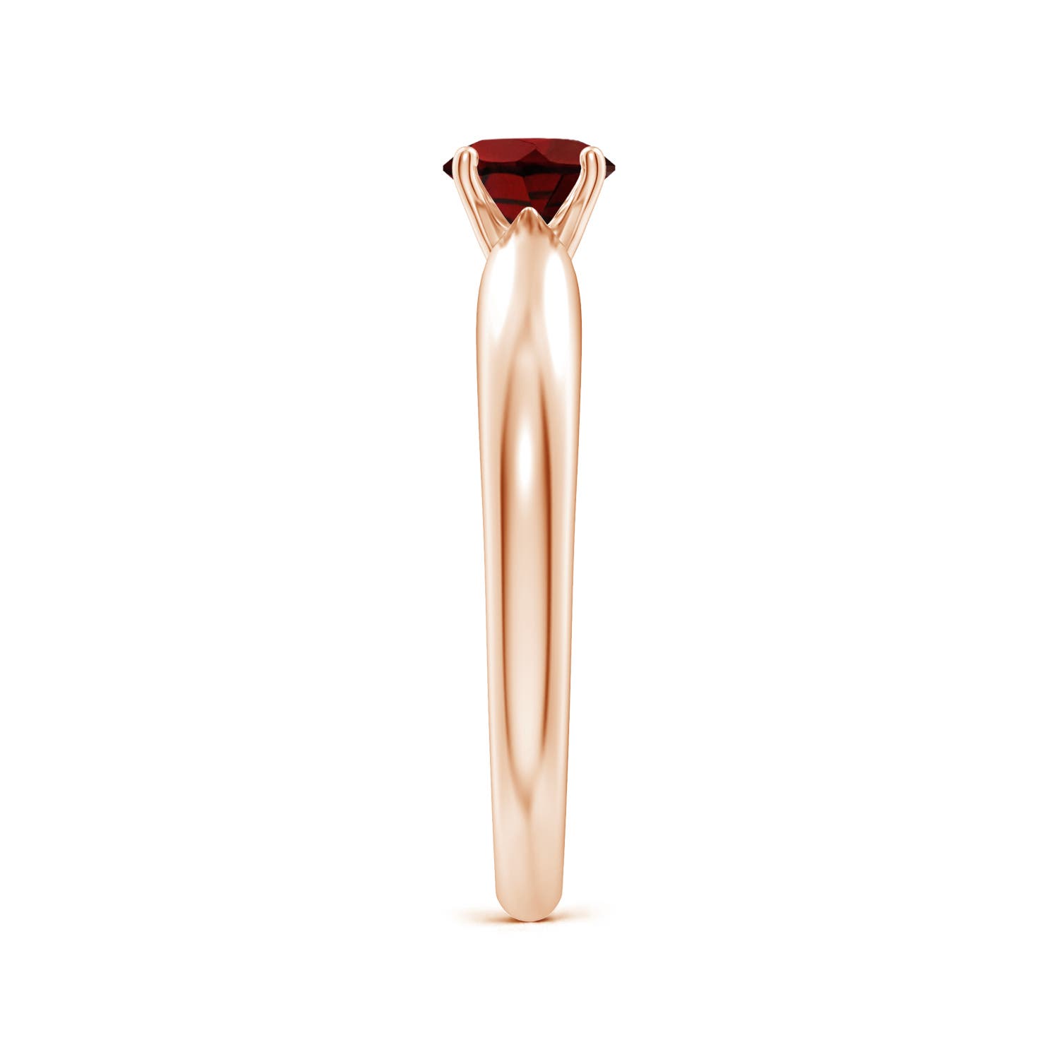 AAA - Garnet / 0.6 CT / 14 KT Rose Gold