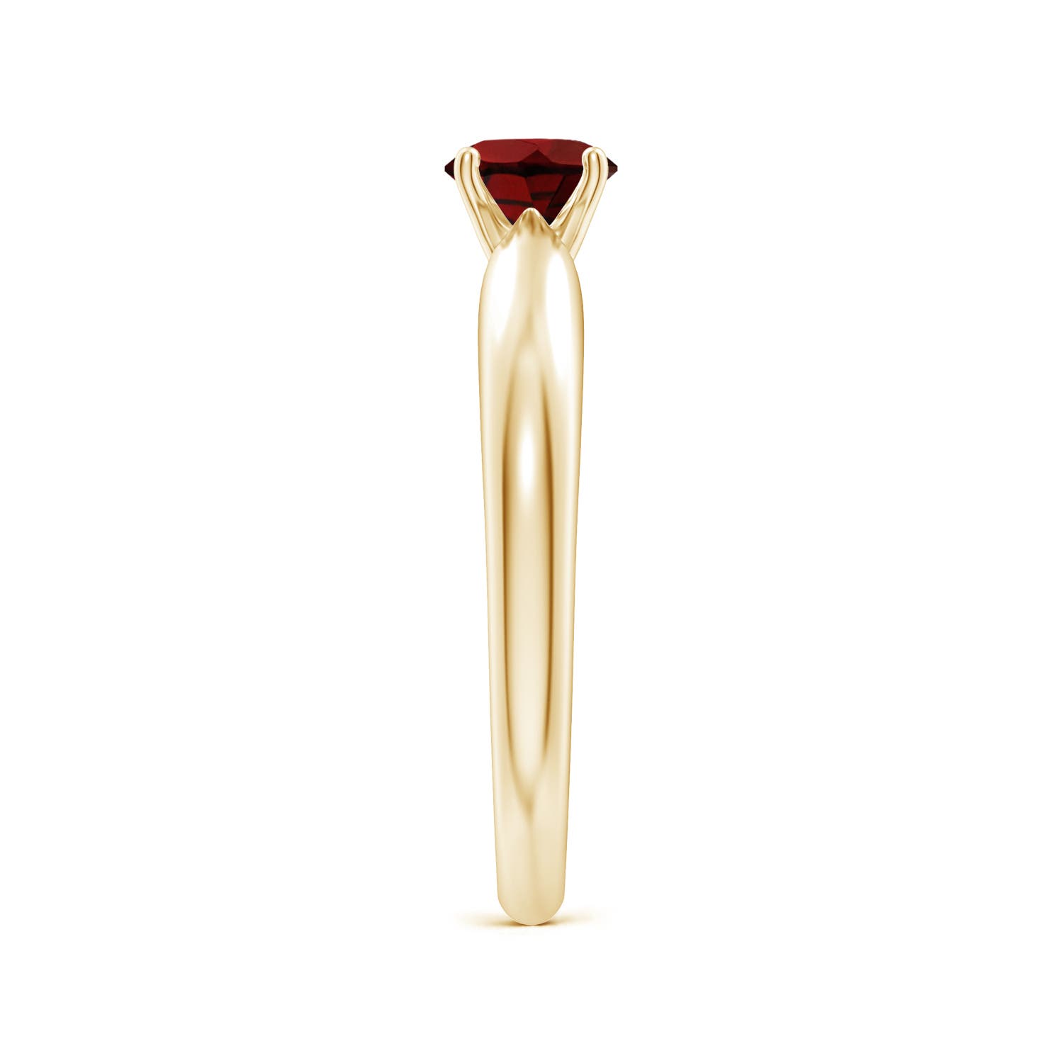 AAA - Garnet / 0.6 CT / 14 KT Yellow Gold