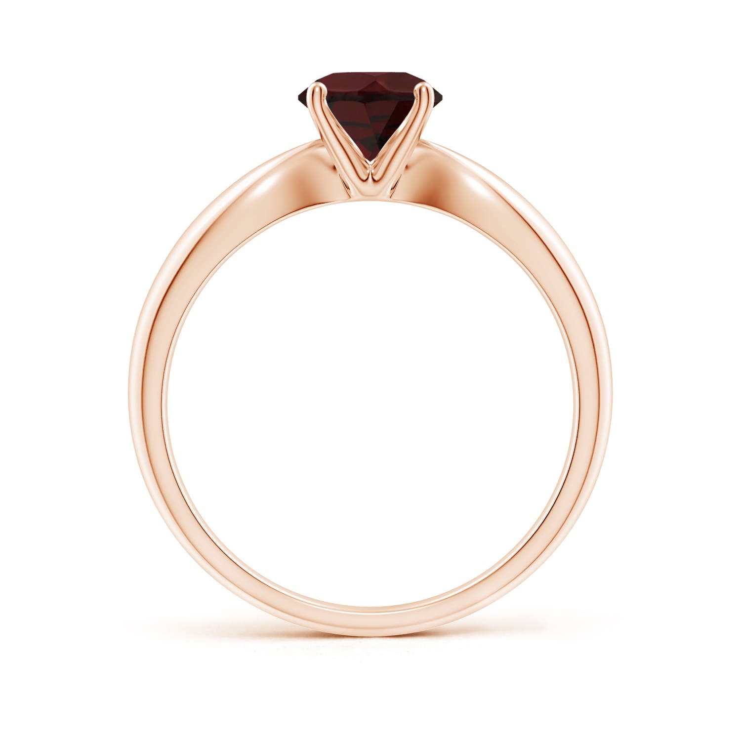 A - Garnet / 1 CT / 14 KT Rose Gold