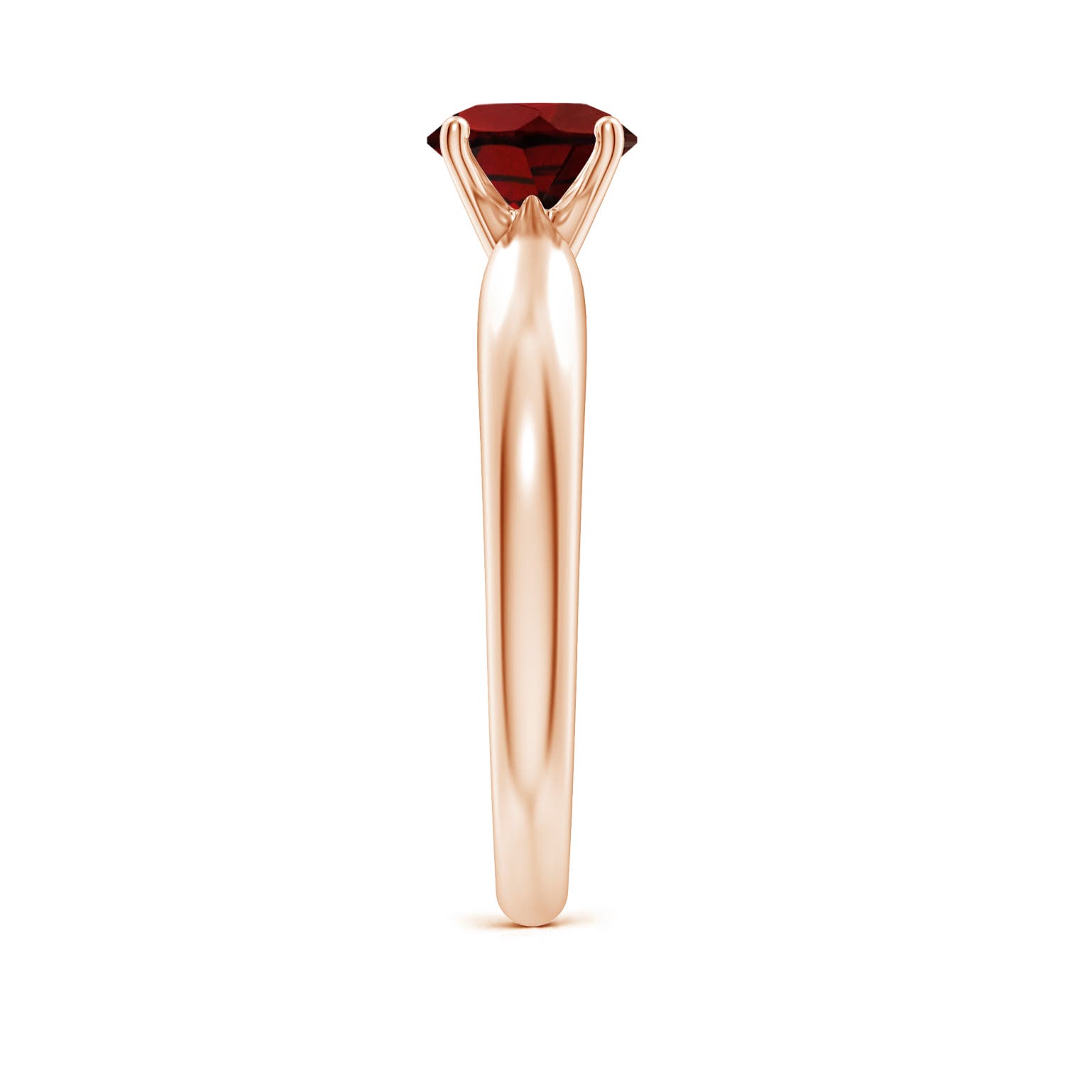 AAA - Garnet / 1 CT / 14 KT Rose Gold