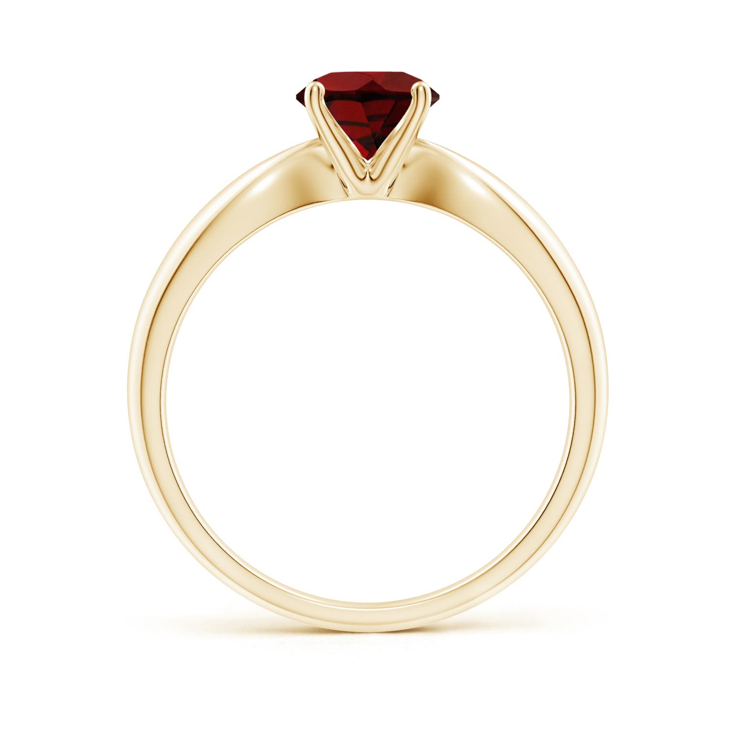 AAA - Garnet / 1 CT / 14 KT Yellow Gold