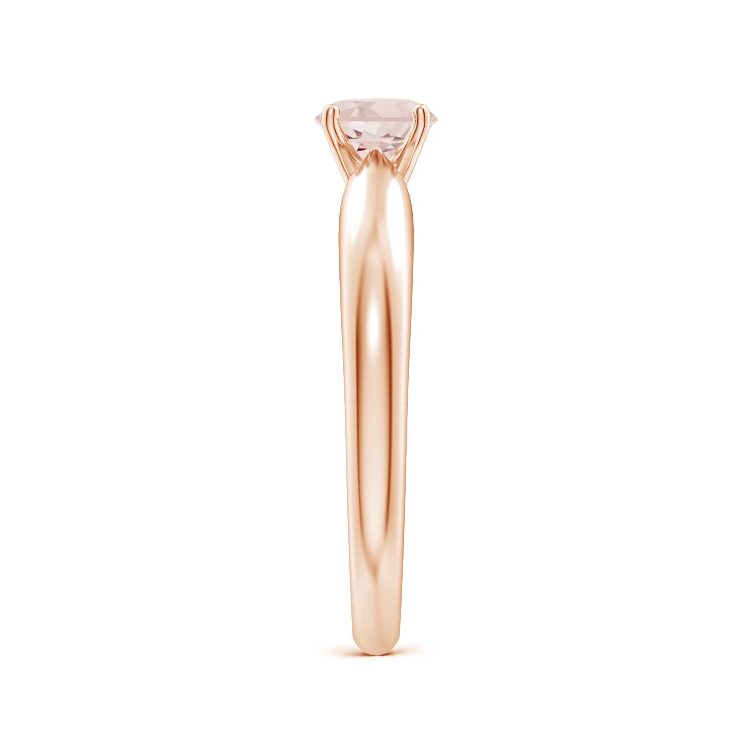 A - Morganite / 0.42 CT / 14 KT Rose Gold