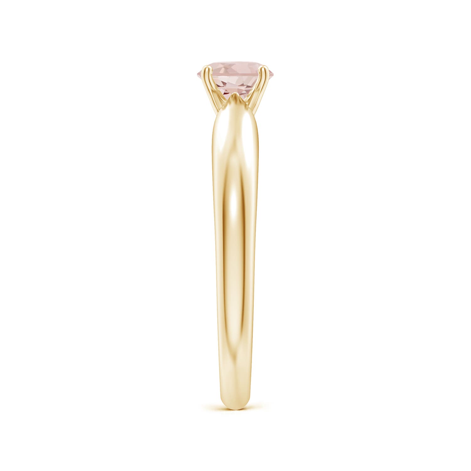 AA - Morganite / 0.42 CT / 14 KT Yellow Gold