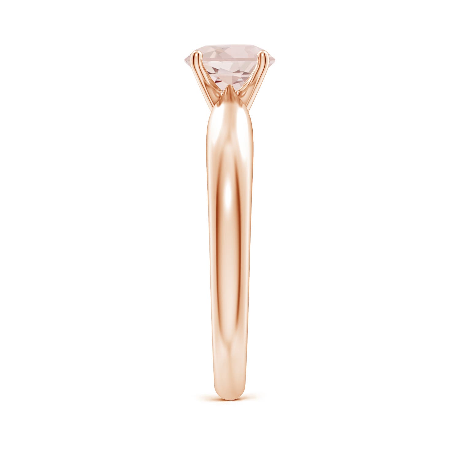 A - Morganite / 0.7 CT / 14 KT Rose Gold