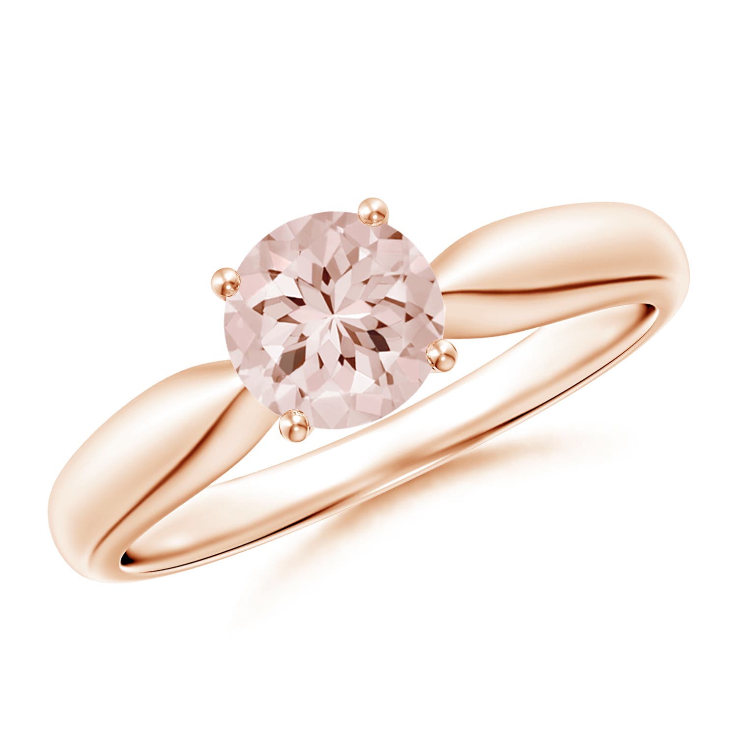 AA - Morganite / 0.7 CT / 14 KT Rose Gold