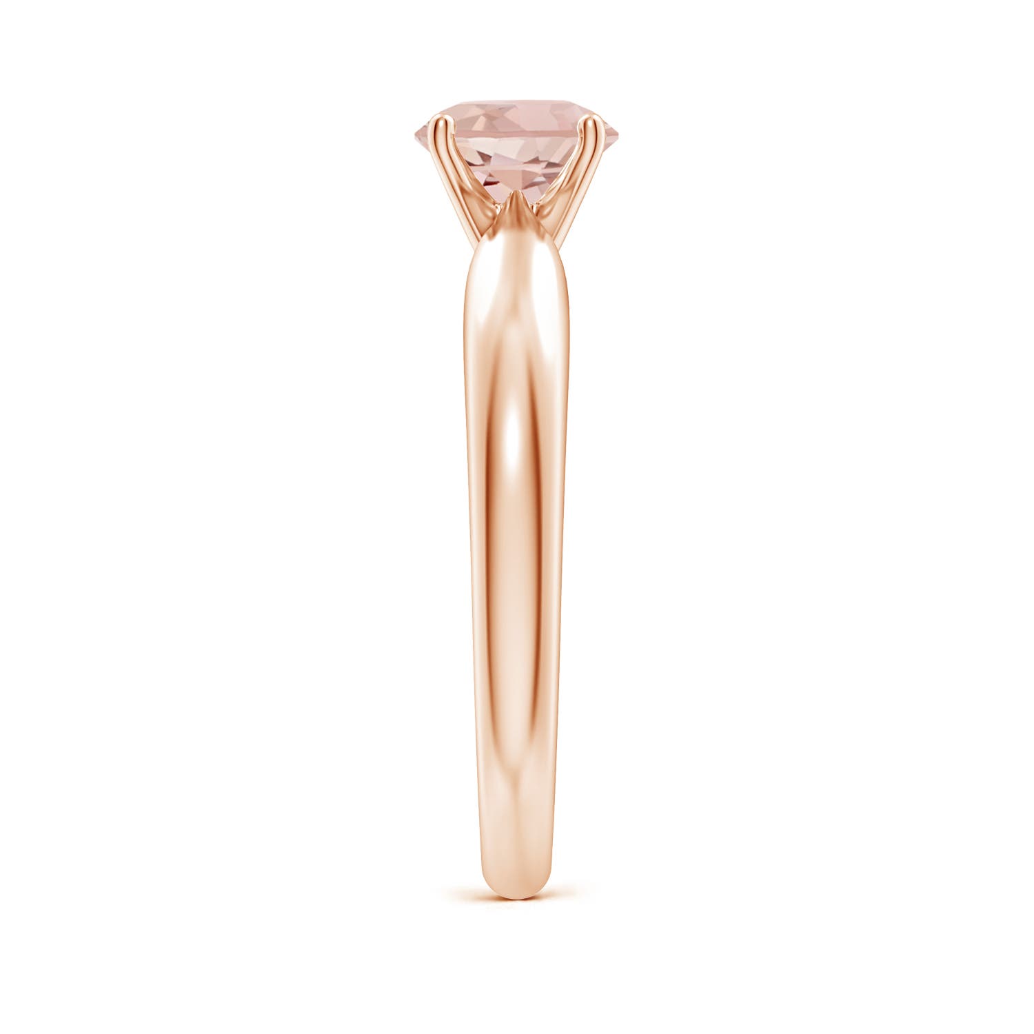 AAA - Morganite / 0.7 CT / 14 KT Rose Gold