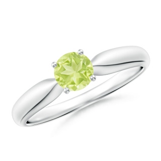 Round A Peridot