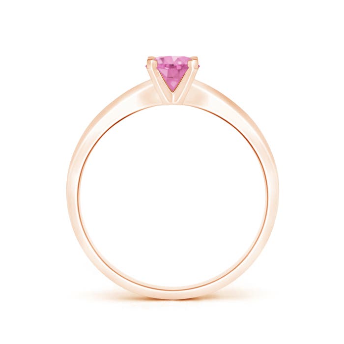 A - Pink Sapphire / 0.6 CT / 14 KT Rose Gold