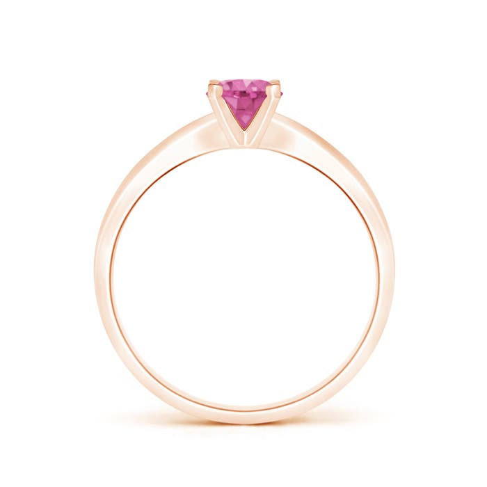 AAA - Pink Sapphire / 0.6 CT / 14 KT Rose Gold