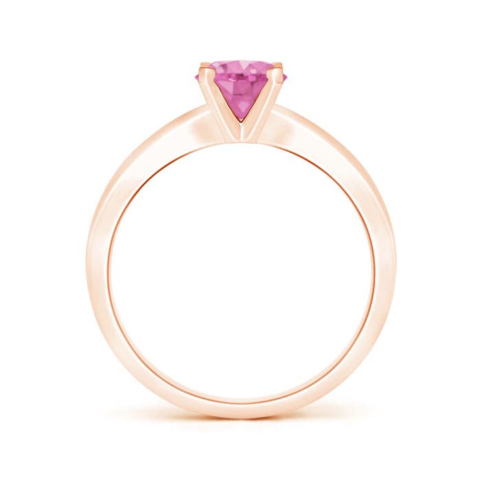 AA - Pink Sapphire / 1 CT / 14 KT Rose Gold