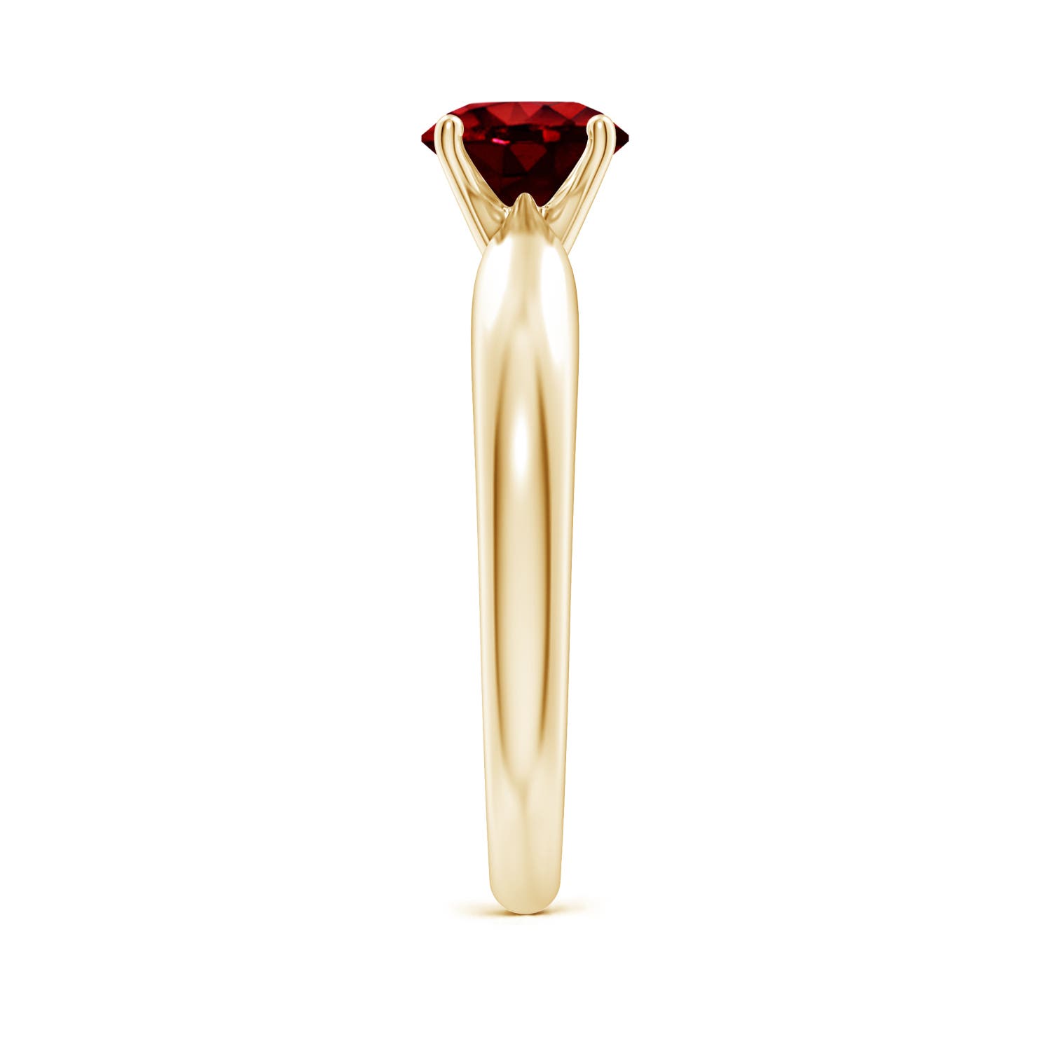 AAAA - Ruby / 1 CT / 14 KT Yellow Gold