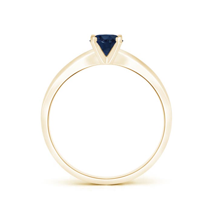 AA - Blue Sapphire / 0.6 CT / 14 KT Yellow Gold