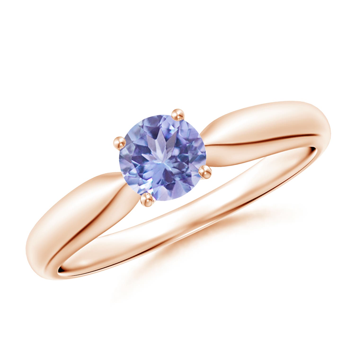 AA - Tanzanite / 0.5 CT / 14 KT Rose Gold