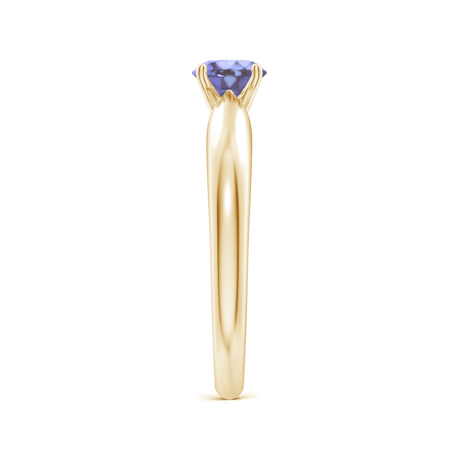 AA - Tanzanite / 0.5 CT / 14 KT Yellow Gold