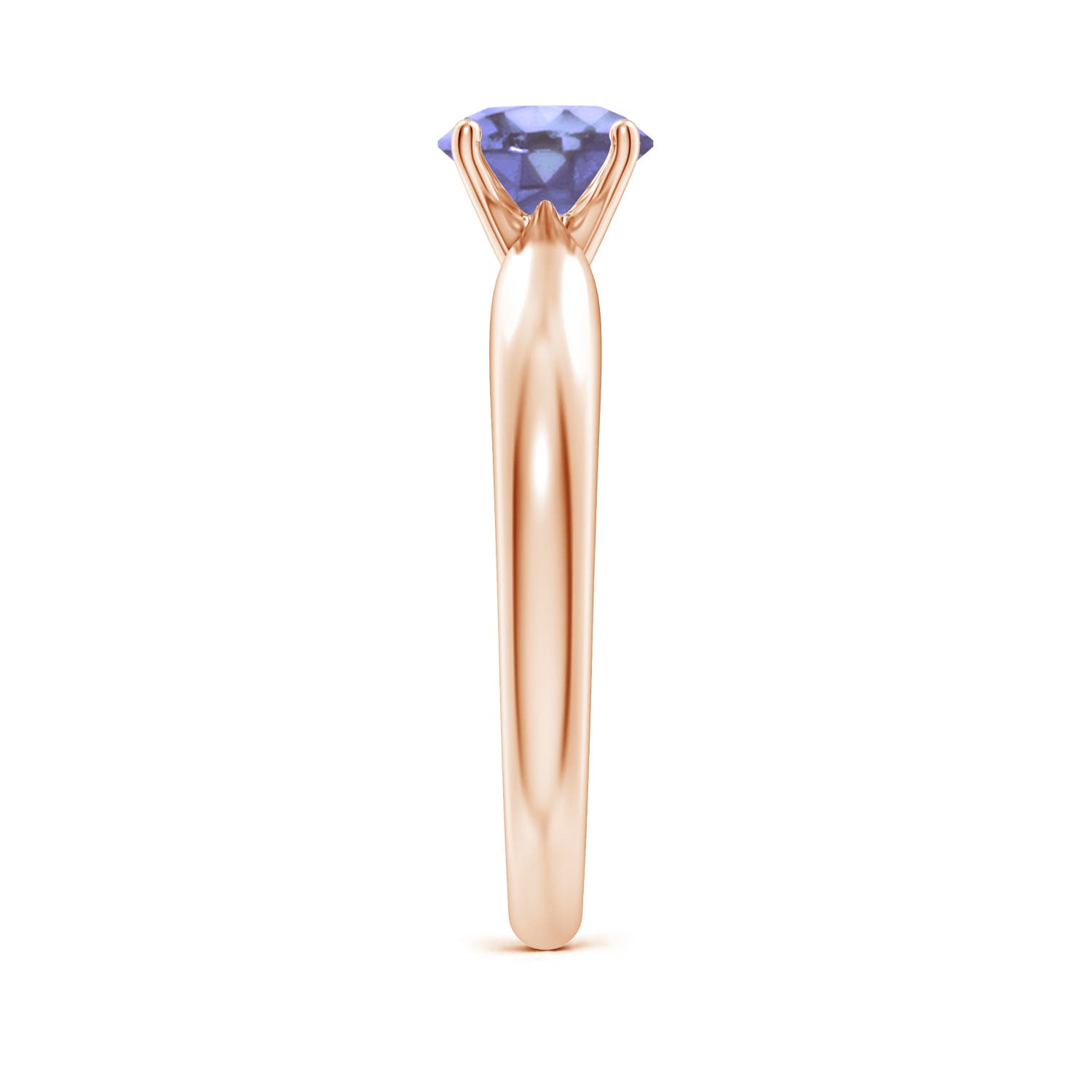 A - Tanzanite / 0.9 CT / 14 KT Rose Gold