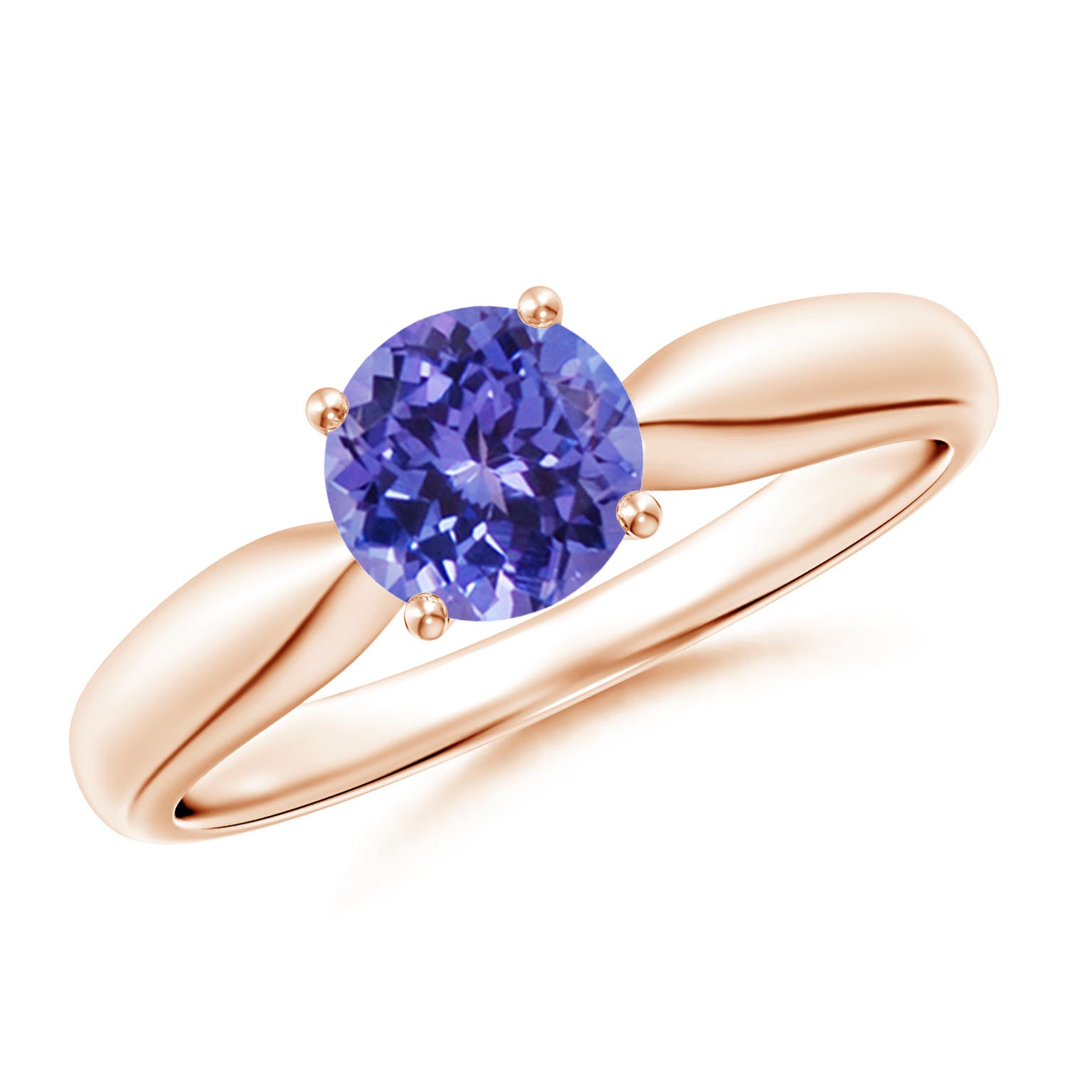 AA - Tanzanite / 0.9 CT / 14 KT Rose Gold