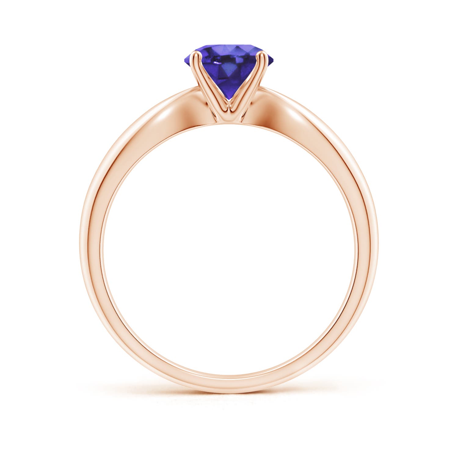 AA - Tanzanite / 0.9 CT / 14 KT Rose Gold