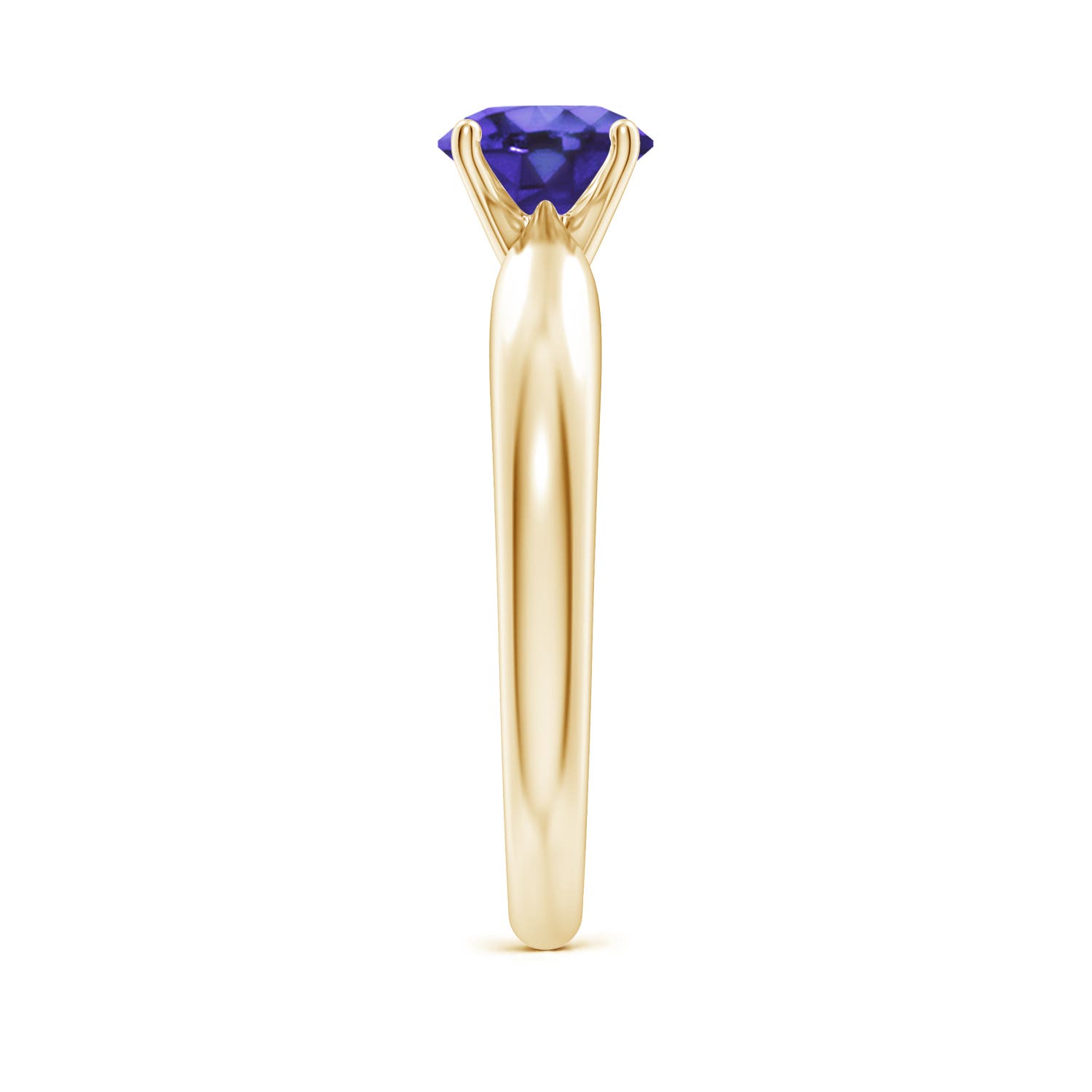 AA - Tanzanite / 0.9 CT / 14 KT Yellow Gold