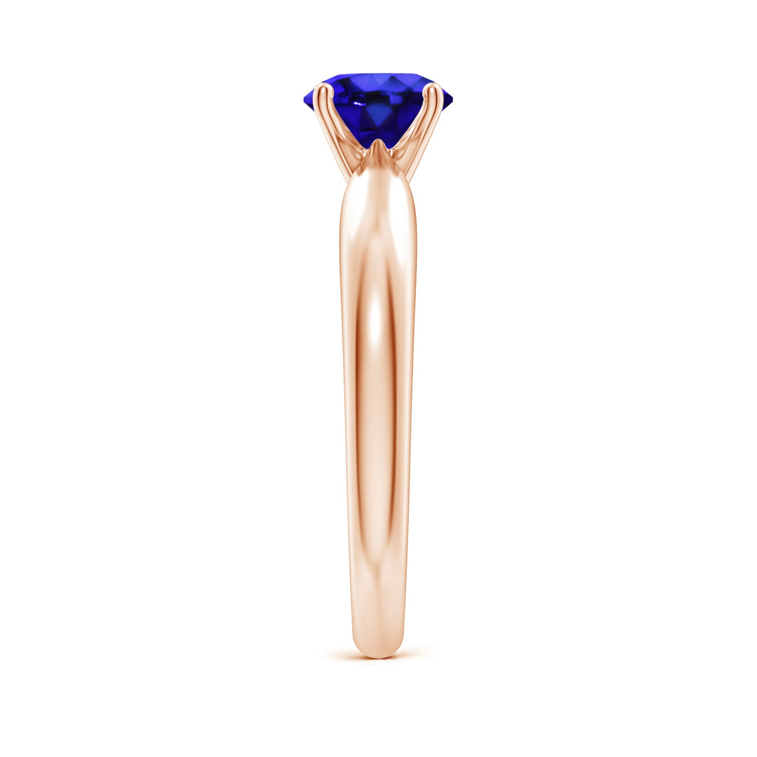 AAA - Tanzanite / 0.9 CT / 14 KT Rose Gold