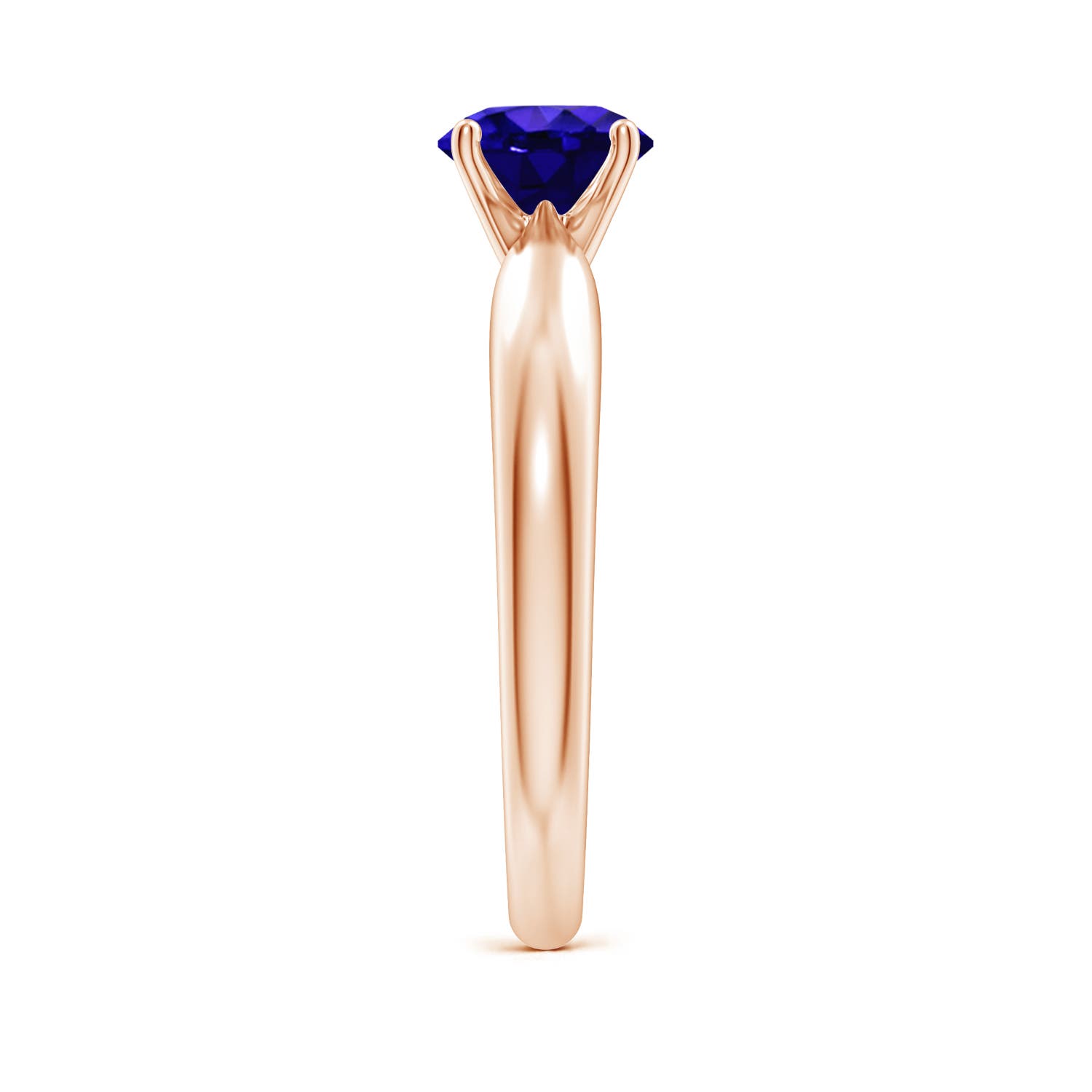 AAAA - Tanzanite / 0.9 CT / 14 KT Rose Gold