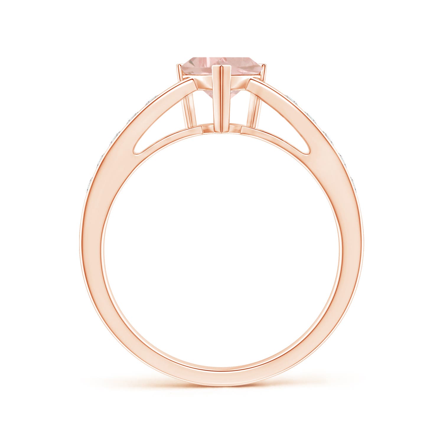 AA - Morganite / 0.85 CT / 14 KT Rose Gold