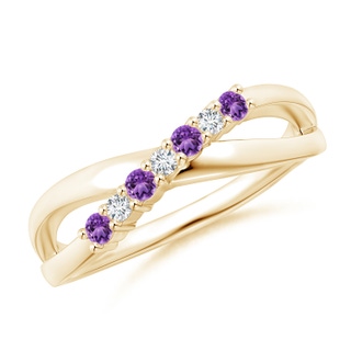 Round AA Amethyst