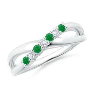 Round AA Emerald