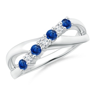 Round AAA Blue Sapphire
