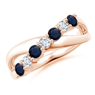 Round A Blue Sapphire