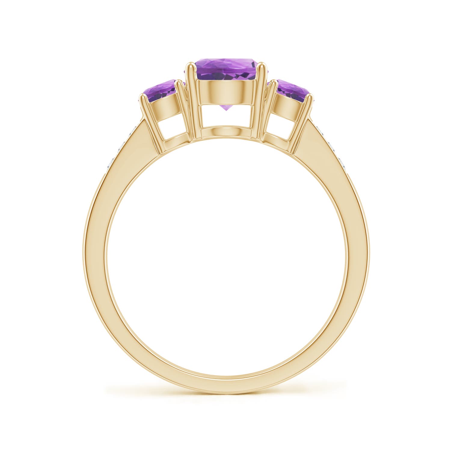 A - Amethyst / 1.18 CT / 14 KT Yellow Gold