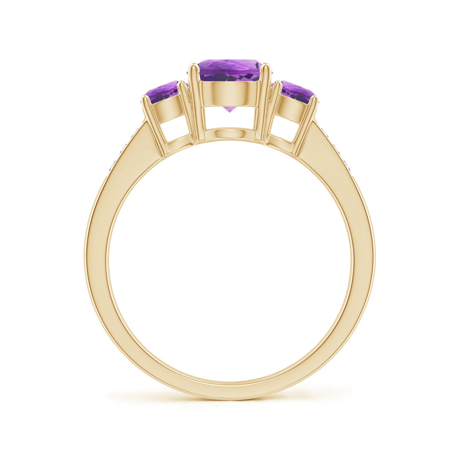 AA - Amethyst / 1.18 CT / 14 KT Yellow Gold