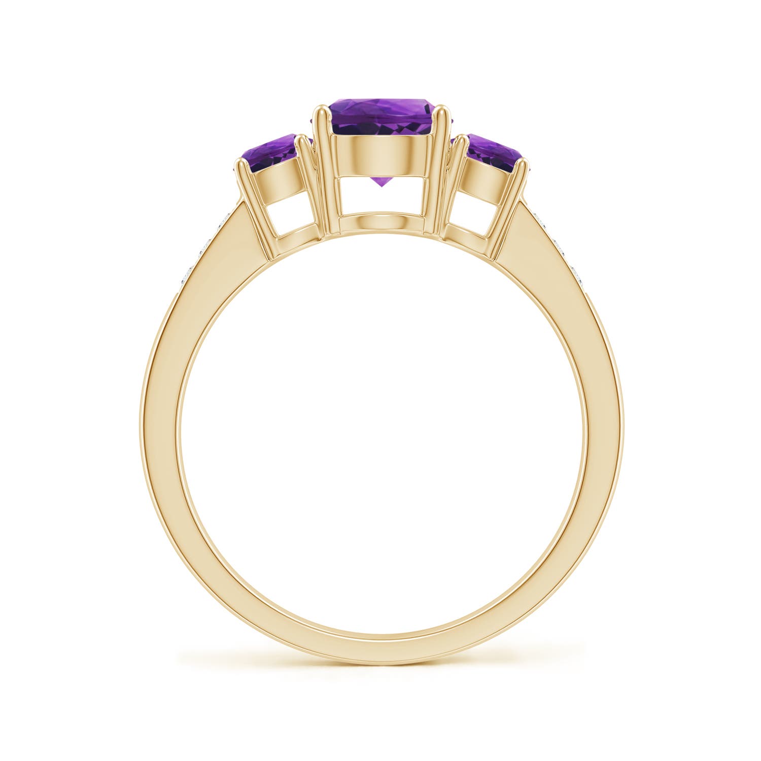 AAAA - Amethyst / 1.18 CT / 14 KT Yellow Gold